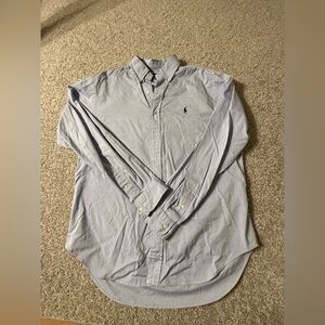 Men’s Ralph Lauren Classic Fit 16 34/35 Light Blue Button Down
